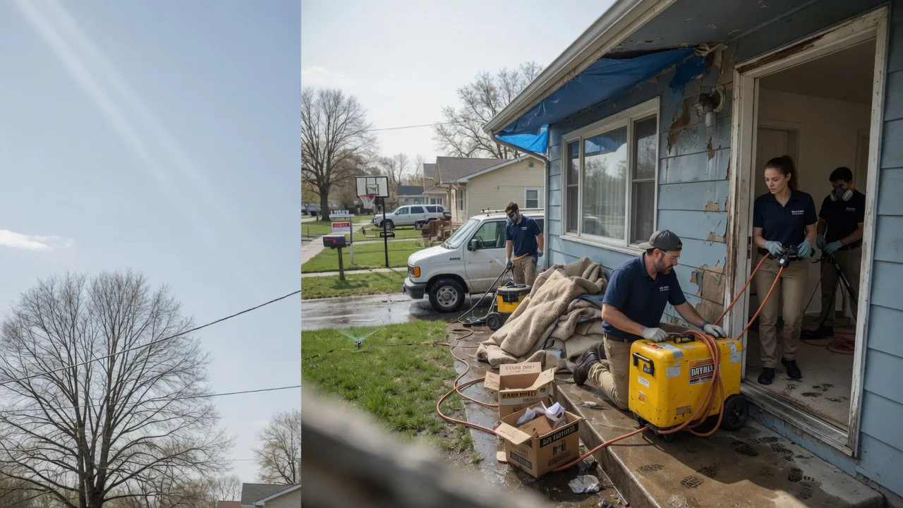 Basement Flood Cleanup in Oscoda, MI near me